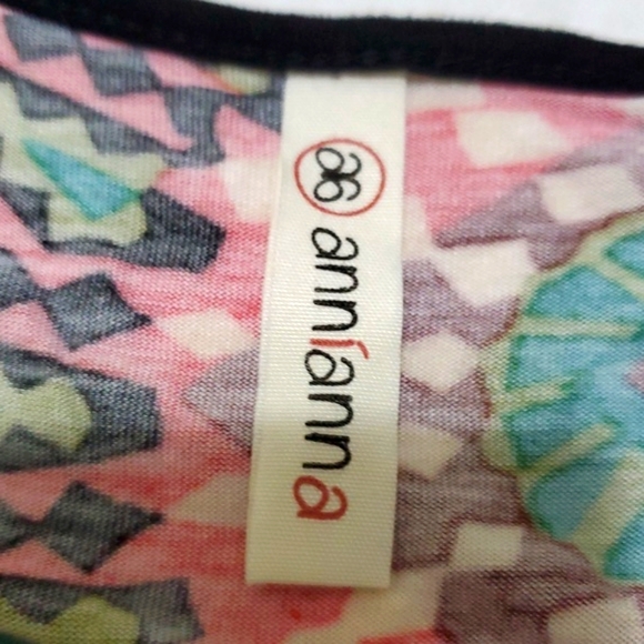 AnniAnna Colorful Mandalla Hippie Retro Blouson Knit Top - Picture 7 of 9